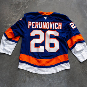 Perunovich Game Used Home Jersey
