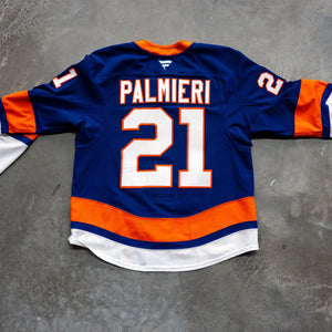 Palmieri Game Used Royal Jersey