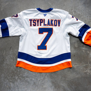 Tsyplakov Game Used Away Jersey