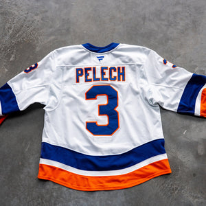 Pelech Game Used Away Jersey