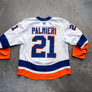 Palmieri Game Used Away Jersey