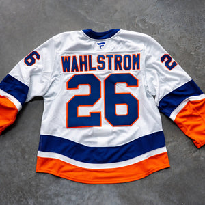 Wahlstrom Game Used Away Jersey