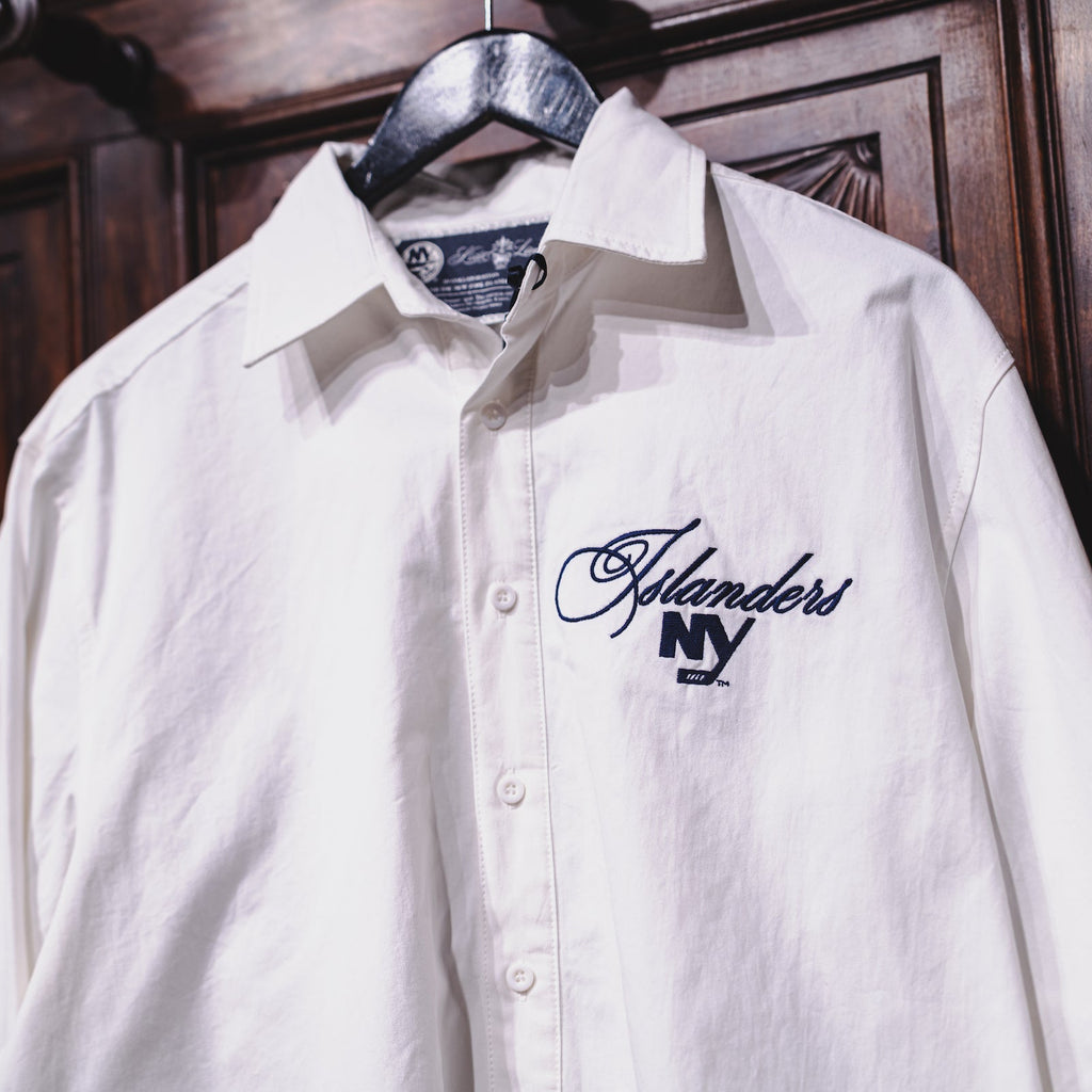 Islanders x Kevin Leonel Embroidered Oxford Shirt