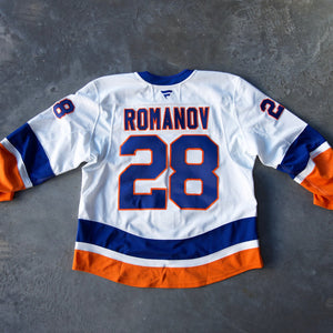 Romanov Game Used Away Jersey