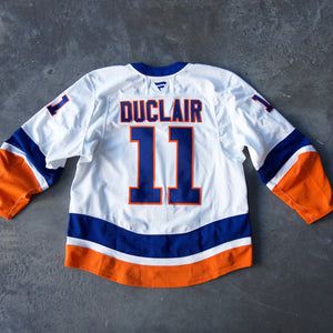 Duclair Game Used Away Jersey