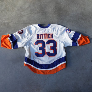 Rittich Game Used Away Jersey