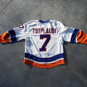 Tsyplakov Game Used Away Jersey