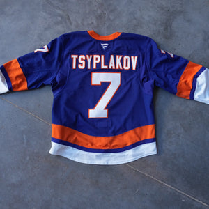 Tysplakov Game Used Home Jersey