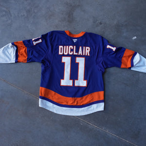 Duclair Game Used Royal Jersey