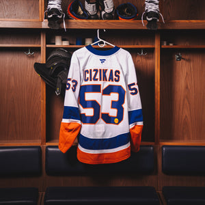Cizikas Game Used Away Jersey