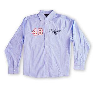 #48 Schaefer Kevin Leonel Stripe Oxford Shirt