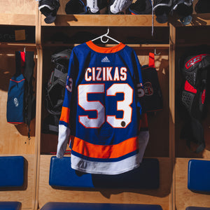 Cizikas Game Used Home Jersey