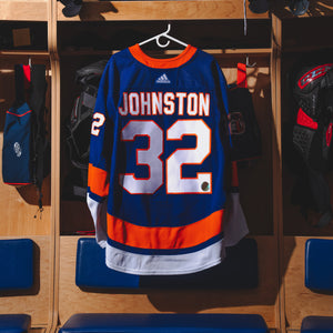 Johnston Game Used Home Jersey
