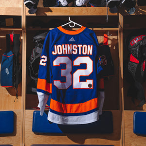 Johnston Game Used Home Jersey
