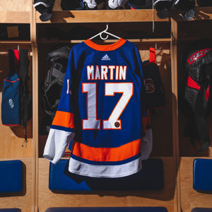 Martin Game Used Home Jersey