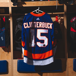 Clutterbuck Game Used Home Jersey