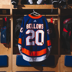 Bellows Game Used Home Jersey
