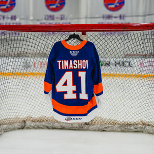 #41 Timashov Bridgeport Home Jersey