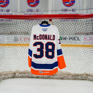 #38 McDonald Bridgeport Away Jersey