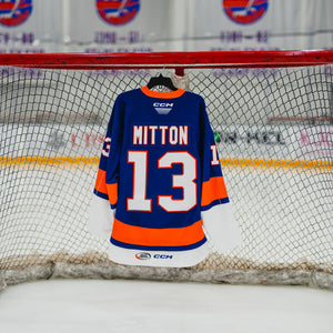 #13 Mitton Bridgeport Home Jersey