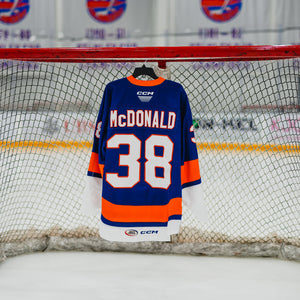 #38 McDonald Bridgeport Home Jersey