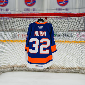 #32 Nurmi Bridgeport Home Jersey