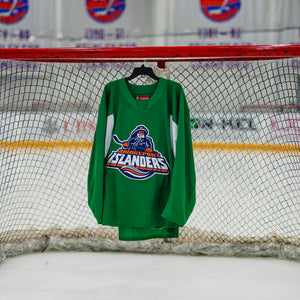 Bridgeport Fisherman Logo Green Practice Jersey