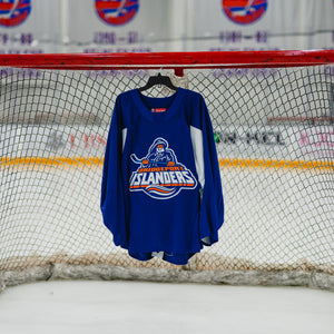 Bridgeport Fisherman Logo Blue Practice Jersey