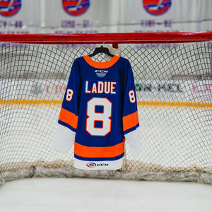 #8 LaDue Bridgeport BPI Home Jersey