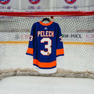 Pelech Game Used Home Jersey