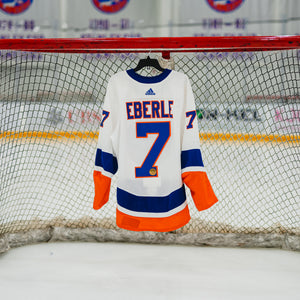 Eberle Game Used Away Jersey