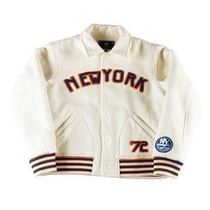 Primary Varsity Jacket White