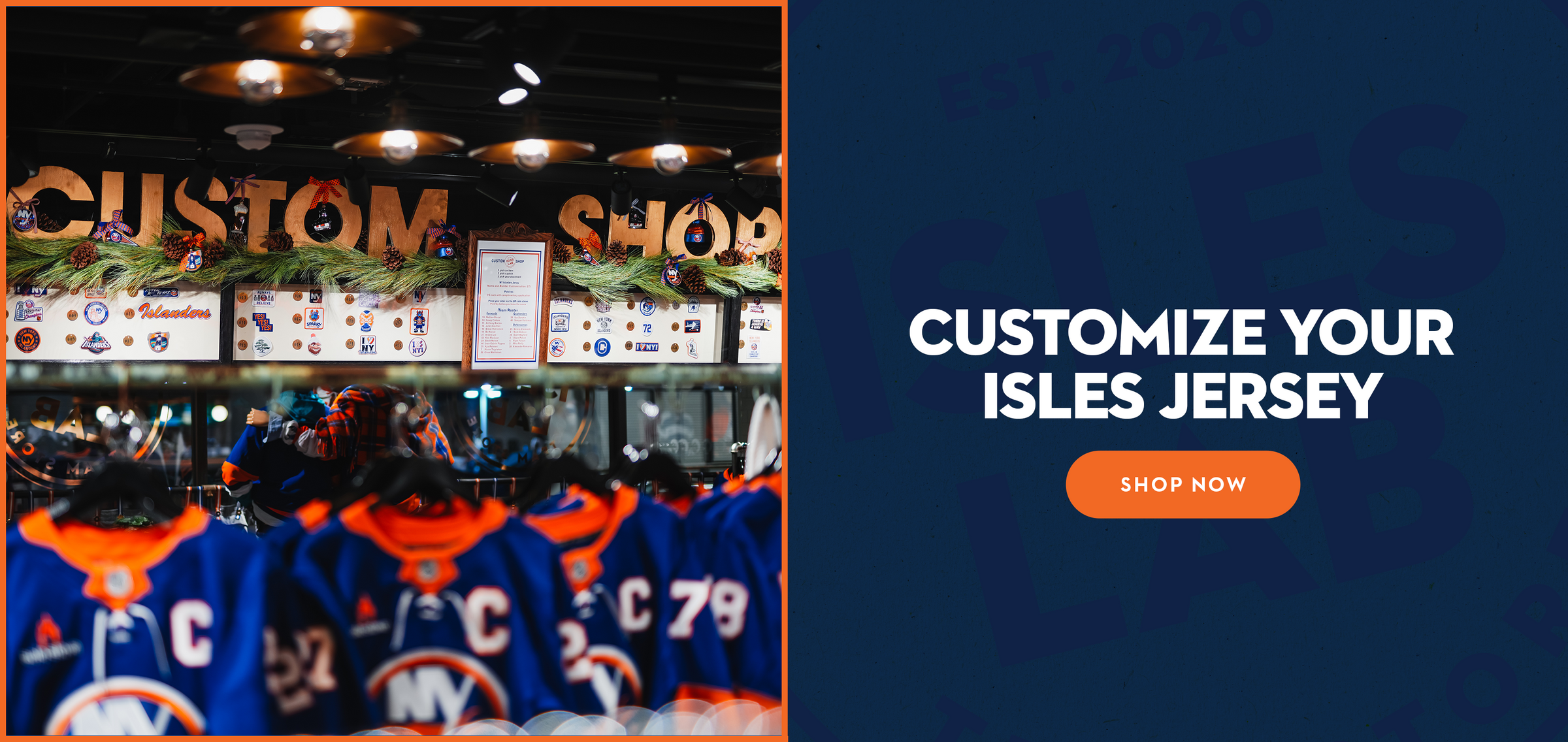 Isles Lab is the Official Team Store of the New York Islanders