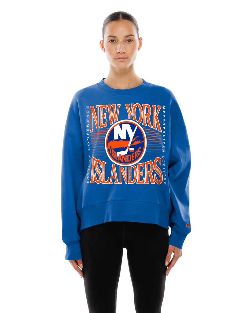 Islanders Womens Balloon Sleeve Primary Crew