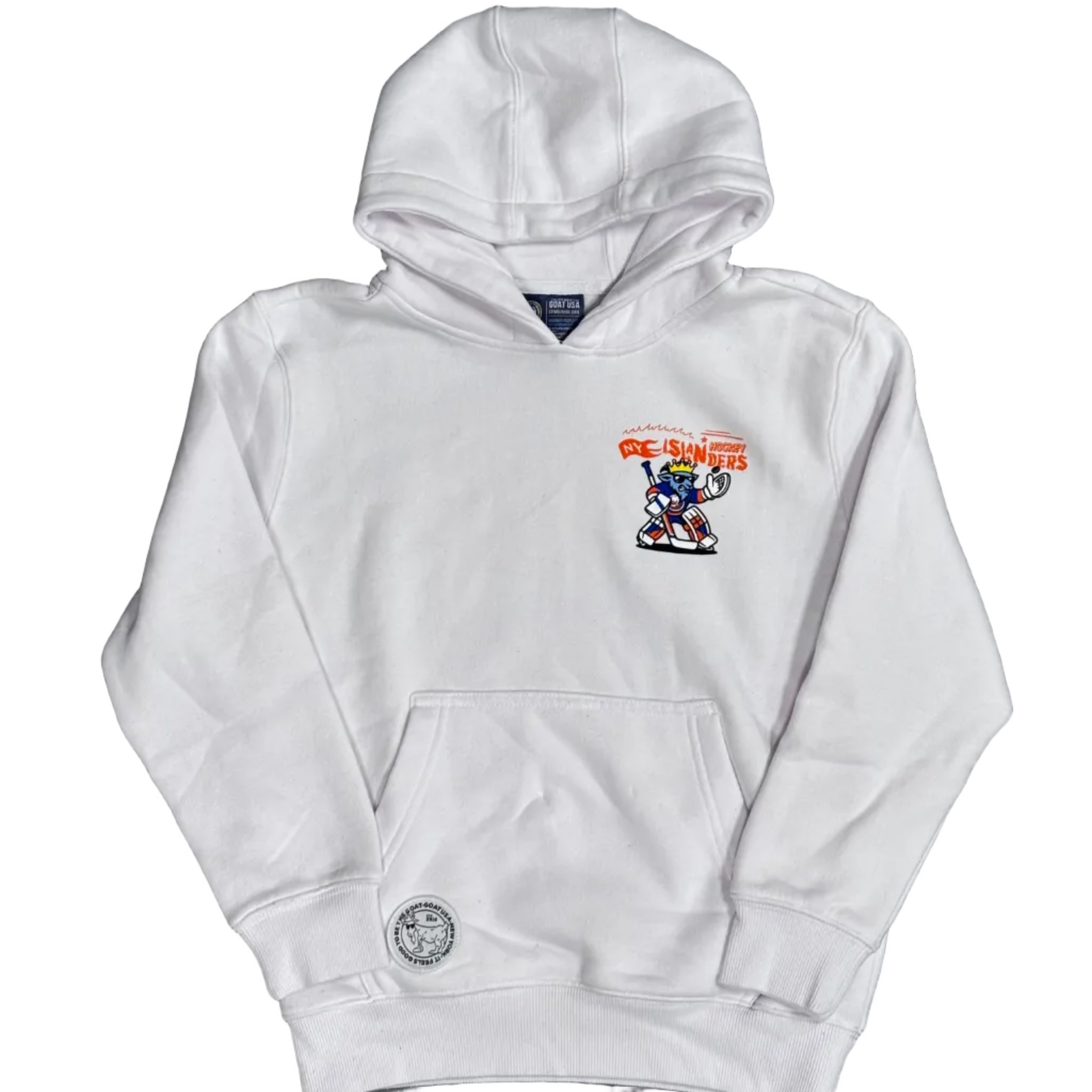 Islanders x GOAT USA Adult Goalie Hoodie | Isles Lab