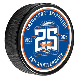 Bridgeport Islanders 25th Anniversary Primary Puck