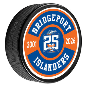 Bridgeport Islanders 25th Anniversary Cog Puck