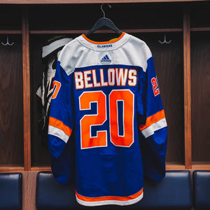 Bellows Game Used Adidas Third Jersey