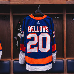Bellows Game Used Adidas Home Jersey