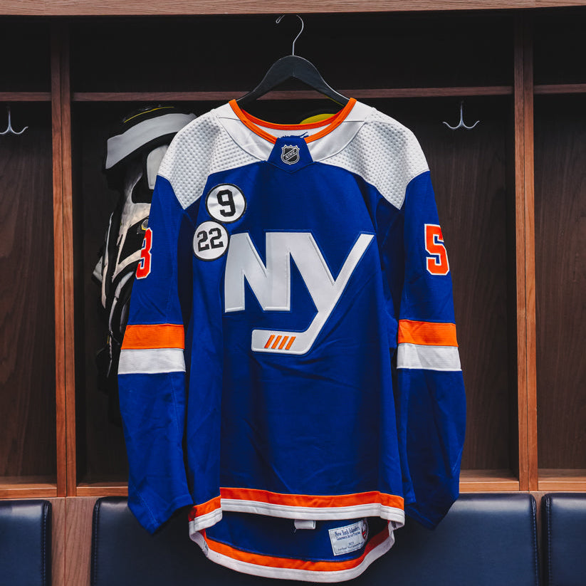 Casey Cizikas Game Used Adidas Third Jersey