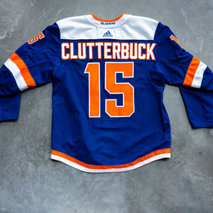 Clutterbuck Game Used Third Jersey