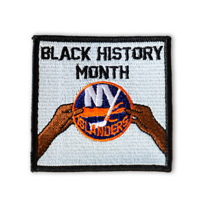 Cultural Patch - BHM Hands Grey