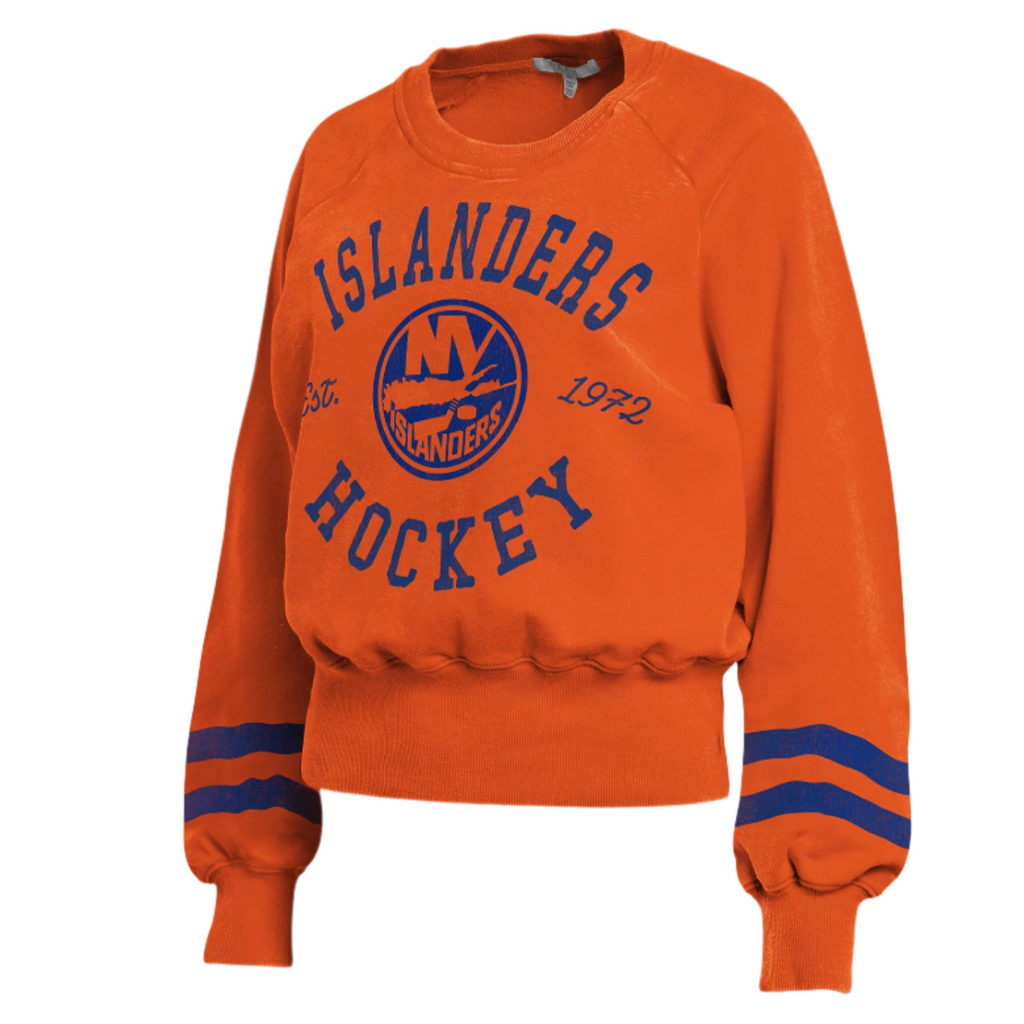 Islanders Women s Hockey Vintage Washed Crew