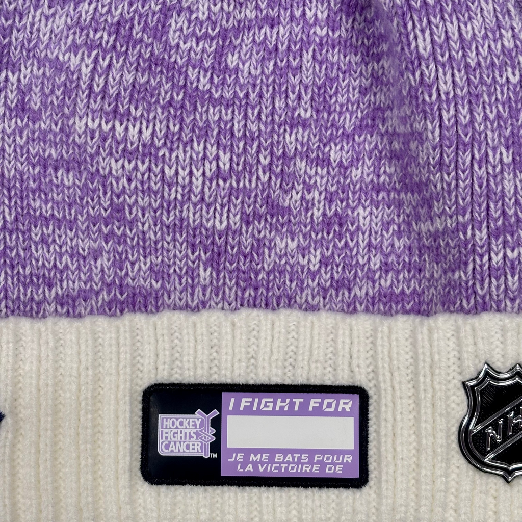Islanders Hockey Fights Cancer Cuffed Knit