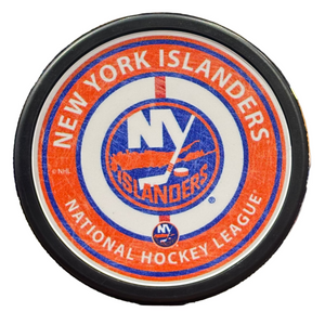 Islanders Primary Center Ice Puck