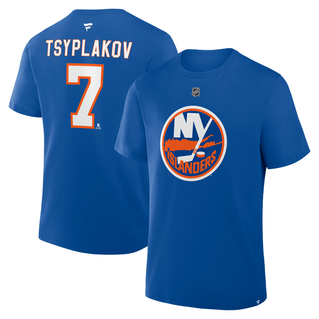Maxim Tsyplakov New York Islanders Name & Number T-Shirt