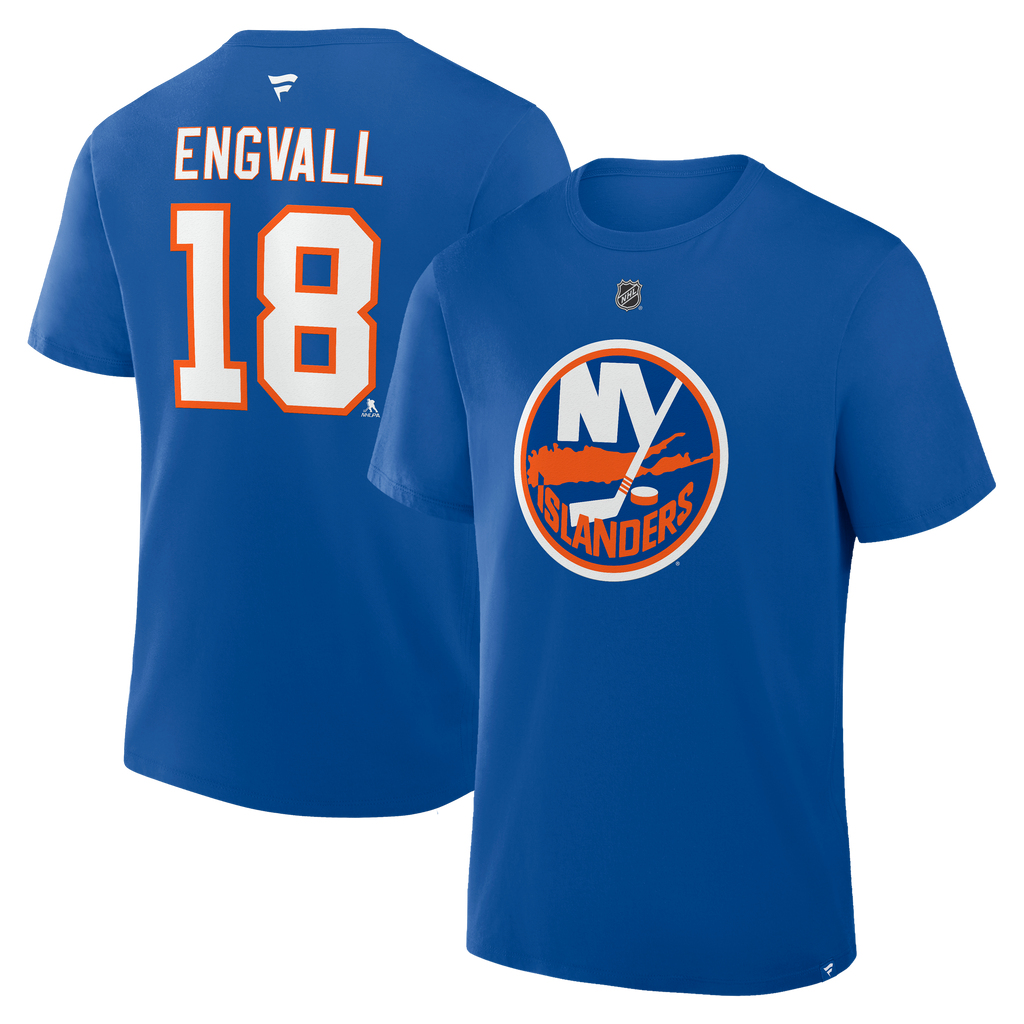 Pierre Engvall New York Islanders Name & Number T-Shirt