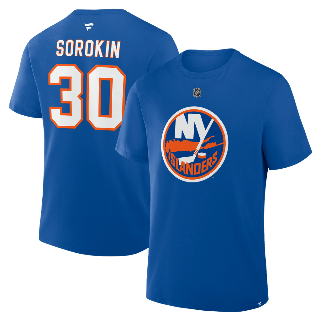 Ilya Sorokin New York Islanders Name & Number T-Shirt