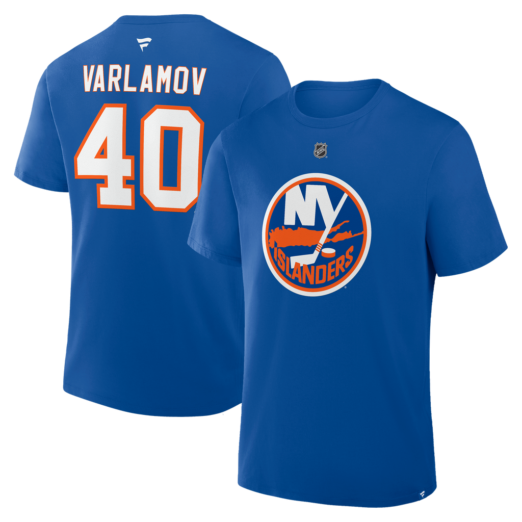 Semyon Varlamov New York Islanders Name & Number T-Shirt