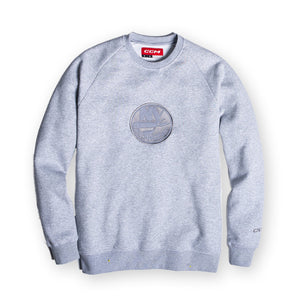 CCM Grey Fleece Crew